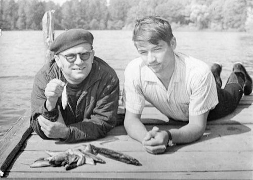 Евгений Аркадьевич был заядлым рыбаком
