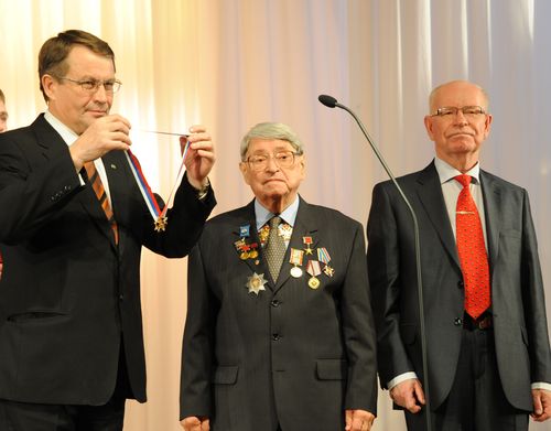 Чествование академика Ю.А. Трутнева