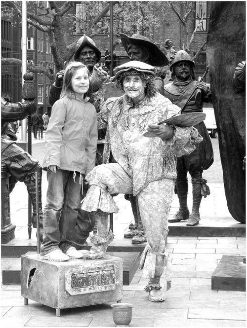 Живой "памятник" Рембрандту 