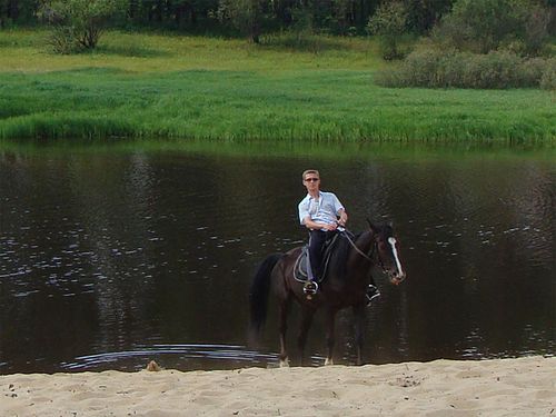 Александр Топоров - прекрасный наездник
