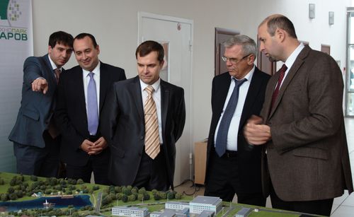 Е.Б.Люлин в Технопарке