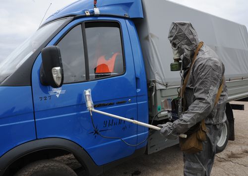 Дезактивация техника