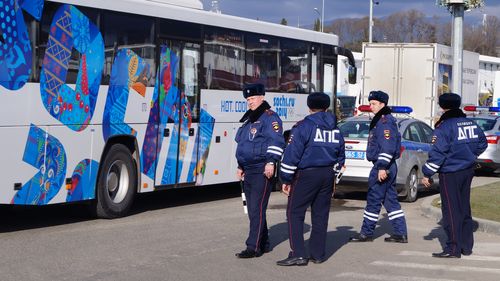 Дежурство на дорогах Сочи