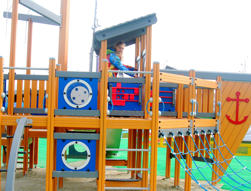 Детский городок в Олимпийском парке