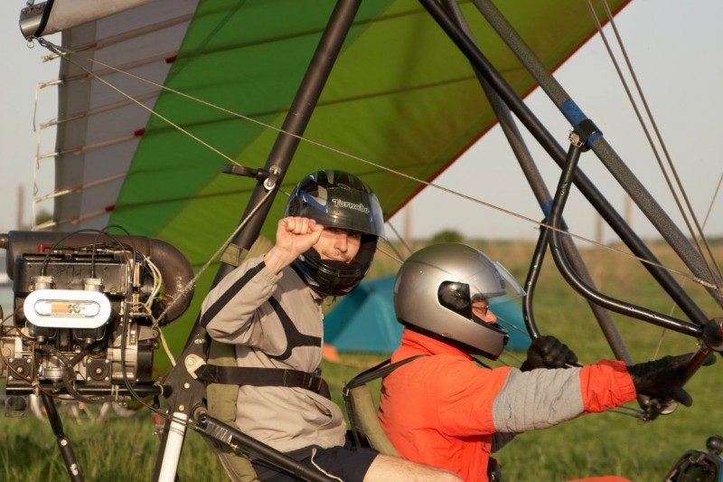 Перед взлетом