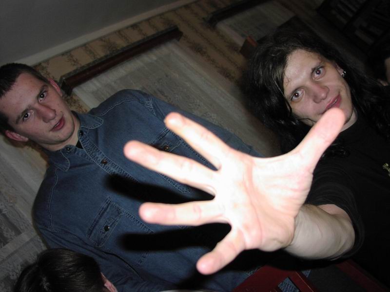 Кровожадная Зина на ДР Сергиуса