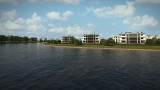 визуализация 3-этажных многоквартирных домов в пойме реки  Сатис