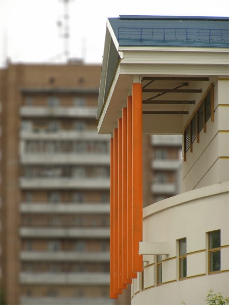 Ул. Музрукова. Вид на новый театр