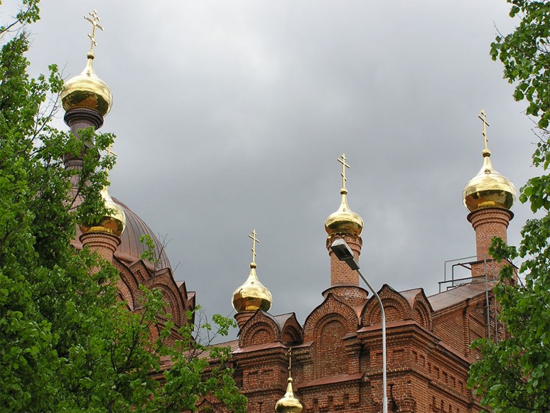 Купола Храма Серафима Саровского 1