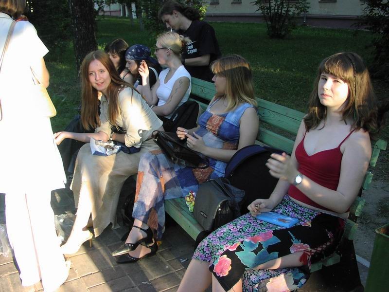 Лицом к нам - Зося и Алиса (пойнтовка за Вечным огнем)