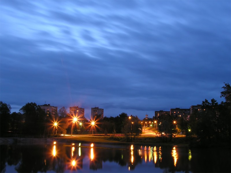 Комсомольская площадь. Вид от Бассейна