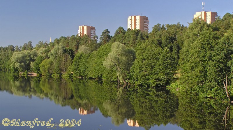 Вид с моста около Маслихи