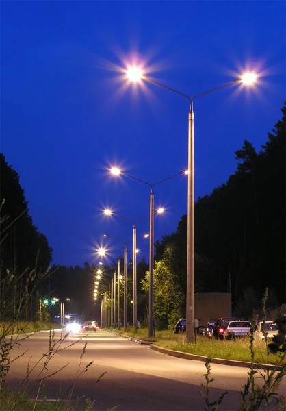 Дорога в сторону газовой станции