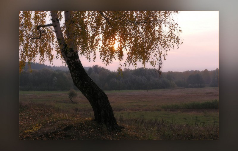 На Маслихинской горке. Рассвет.