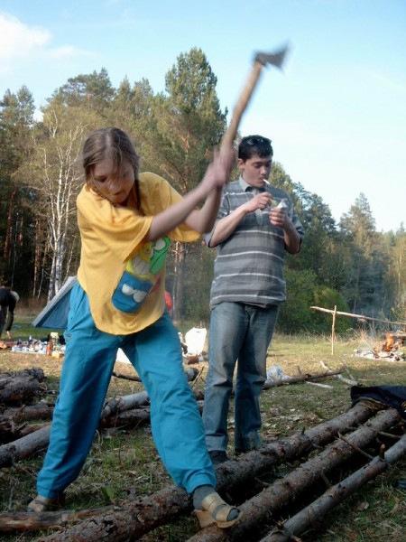 Марта с топором