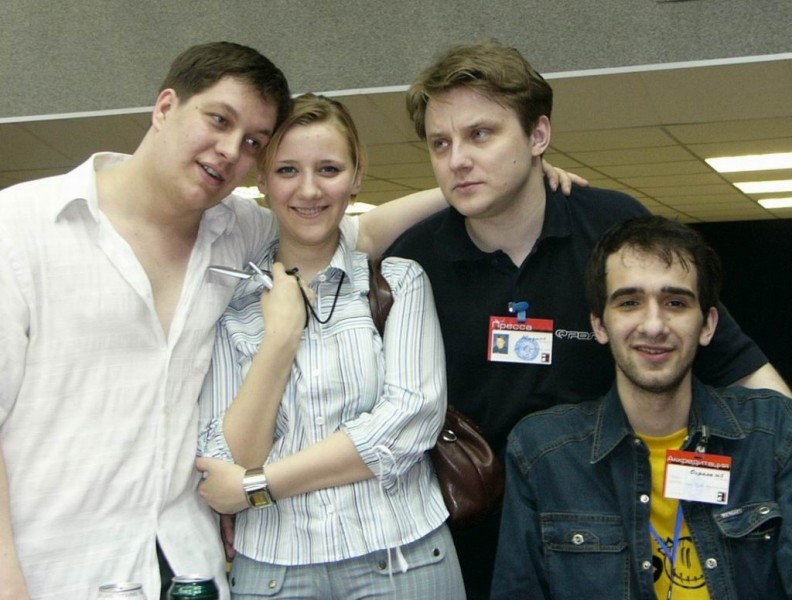 Воланд с подругой, я и Леший