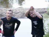 Вылезли из реки