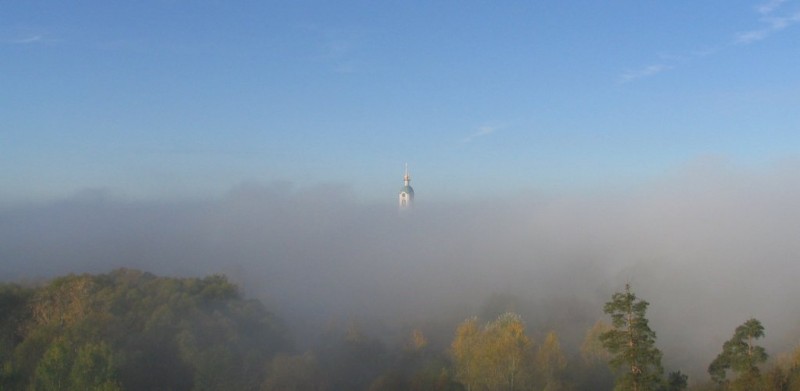 Жуткий пятничный туман