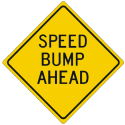 Speed bump ahead