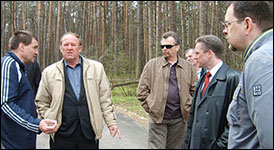 Комиссия, лыжероллерная трасса